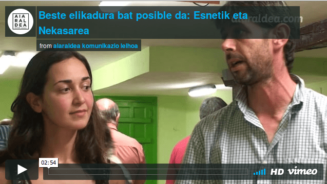 BESTE ELIKADURA BAT POSIBLE DA:  NEKASAREA